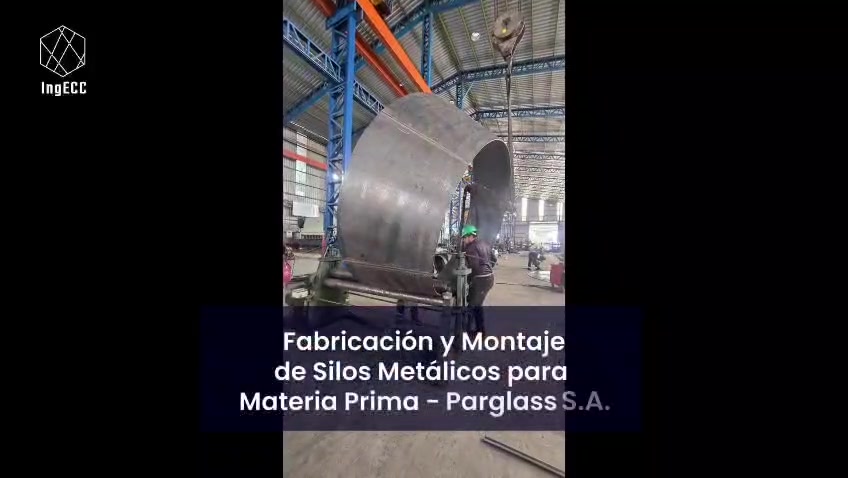 Silo Metalico para Materia Prima